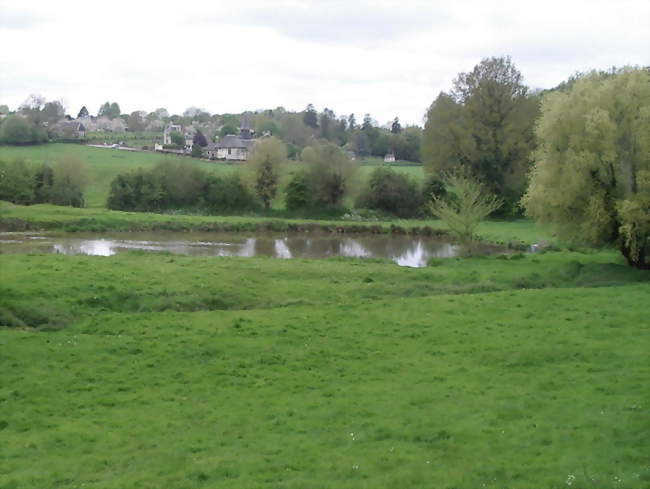 vue sur Fontaine-la-Louvet - Fontaine-la-Louvet (27230) - Eure