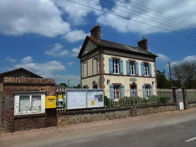 La mairie - Fresne-Cauverville (27260) - Eure
