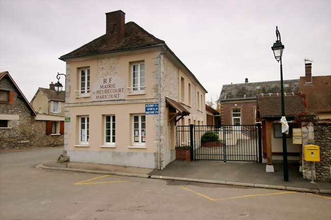 La mairie - Heubécourt-Haricourt (27630) - Eure