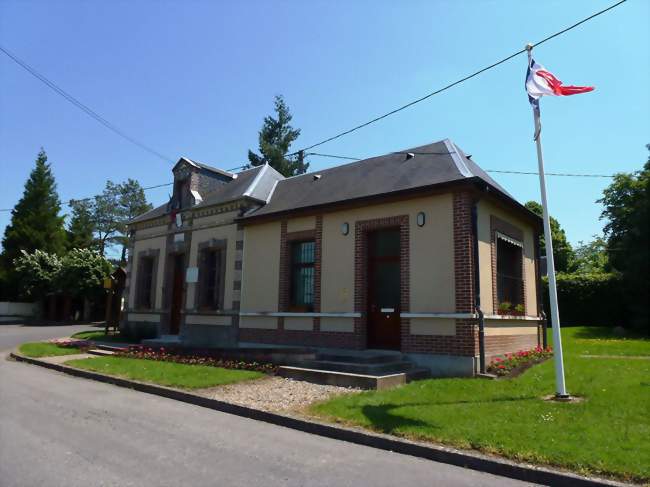 La mairie - La Houssaye (27410) - Eure