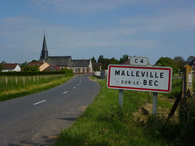 Le village - Malleville-sur-le-Bec (27800) - Eure