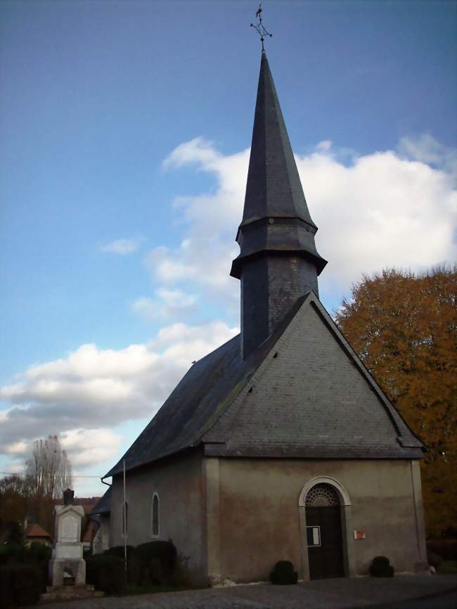 L'église Notre-Dame et Saint-Aubin - Ménesqueville (27850) - Eure