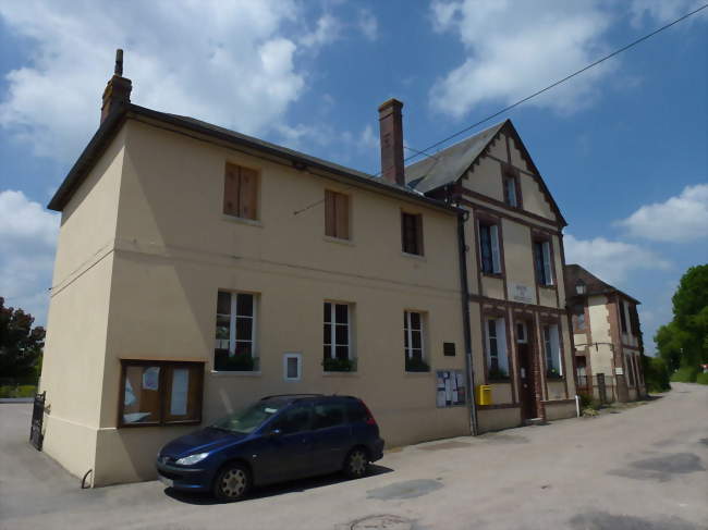 La mairie - Morainville-Jouveaux (27260) - Eure