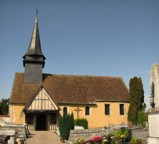 L'église Sainte-Radegonde de Morainville - Buis-sur-Damville (27240) - Eure