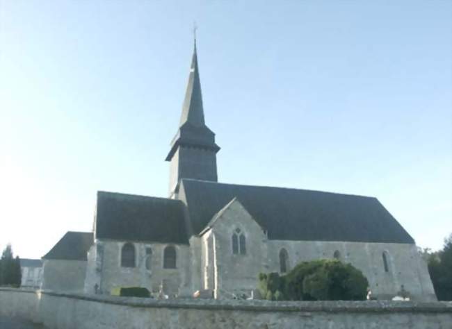 Léglise de St Aubin sur Gaillon - Saint-Aubin-sur-Gaillon (27600) - Eure