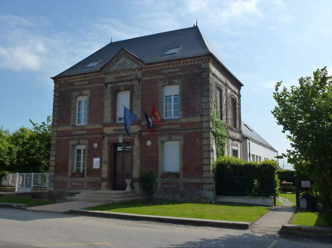 La mairie - Saint-Éloi-de-Fourques (27800) - Eure