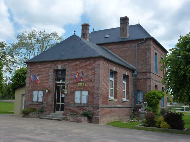 La mairie - Saint-Nicolas-du-Bosc (27370) - Eure