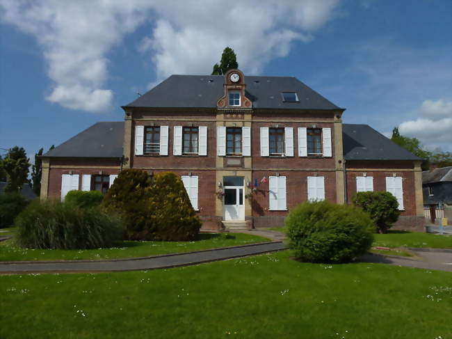 La mairie - Sainte-Opportune-du-Bosc (27110) - Eure