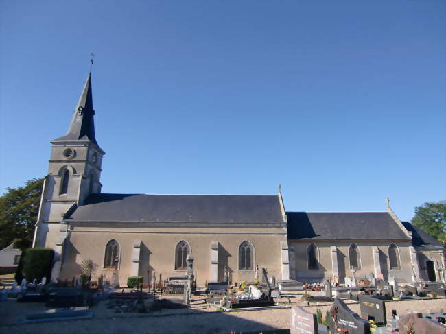 L'église Sainte-Opportune - Sainte-Opportune-la-Mare (27680) - Eure