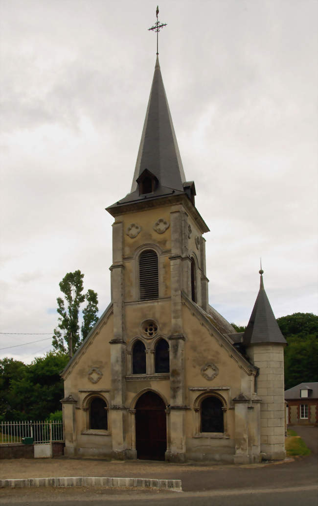 L'église Saint-Quentin - Saint-Quentin-des-Isles (27270) - Eure