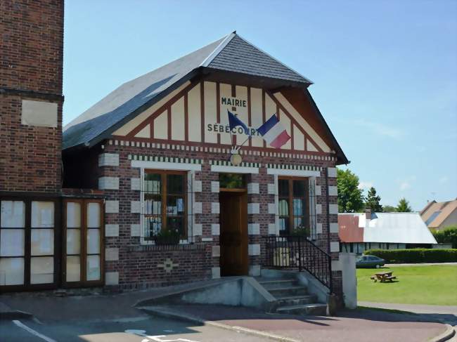 La mairie de Sébécourt - Sébécourt (27190) - Eure