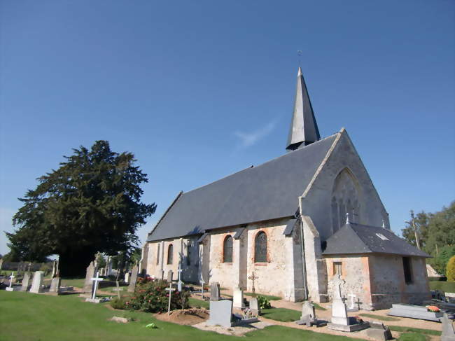 Église paroissiale Notre-Dame et if funéraire traditionnel - Le Torpt (27210) - Eure