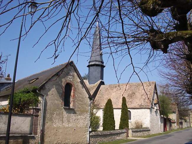 L'église de la commune - Vaux-sur-Eure (27120) - Eure