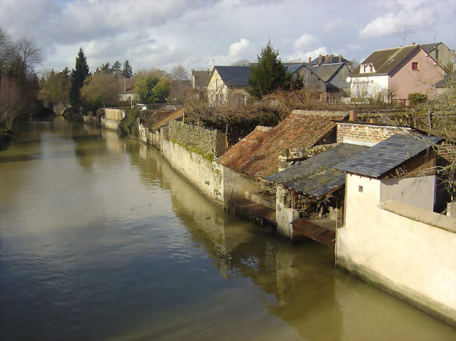 Les anciens lavoirs de Brou sur l'Ozanne - Brou (28160) - Eure-et-Loir