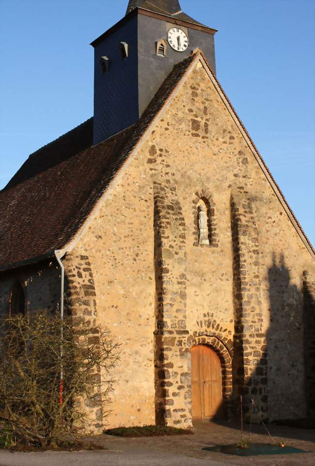 L'église Notre-Dame - Chapelle-Guillaume (28330) - Eure-et-Loir