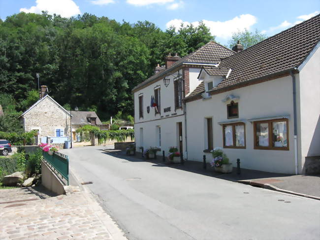 La mairie de Droue-sur-Drouette - Droue-sur-Drouette (28230) - Eure-et-Loir