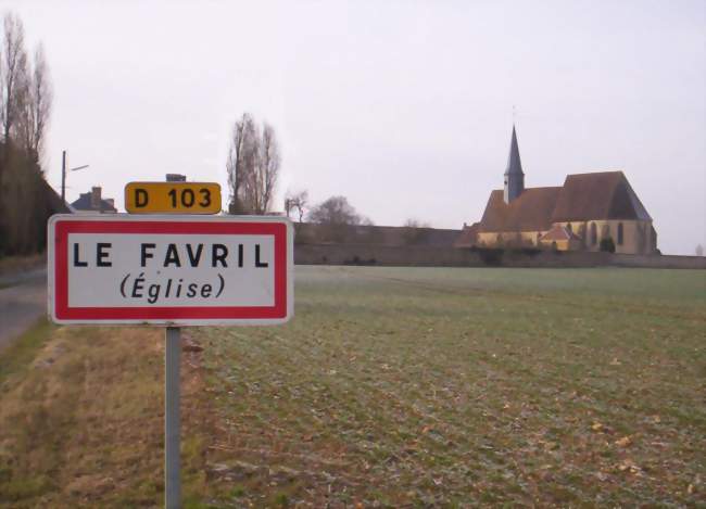 L'église Saint-Pierre du Favril