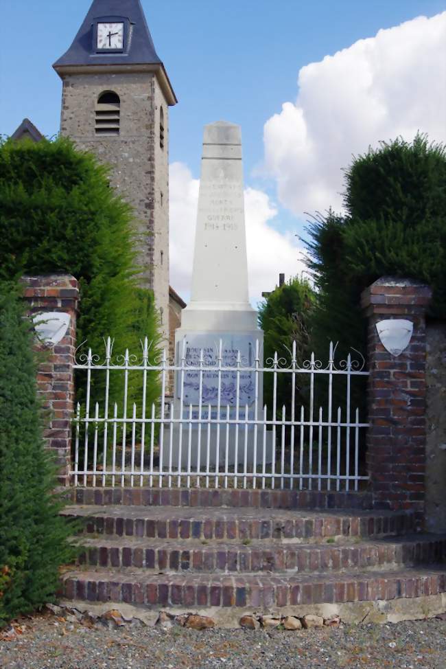 Monument aux morts de Jaudrais - Crédits: Jean-Paul Bertin/Panoramio/CC by SA 