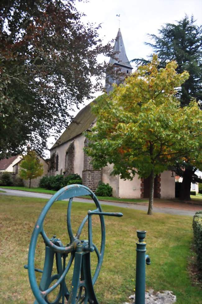 L'église Saint Médard de Landelles 