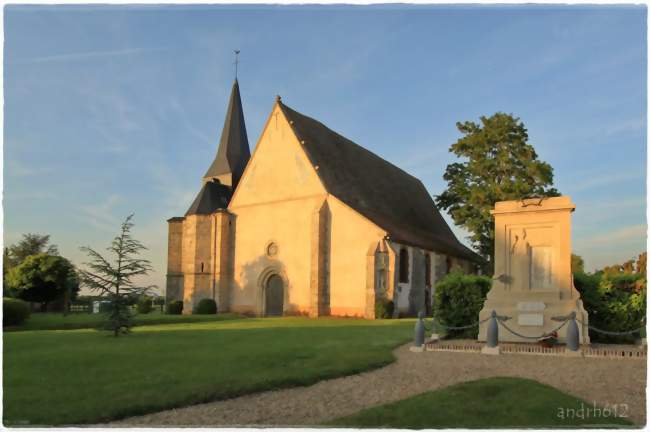 Eglise de Marville-Moutiers-Brûlé