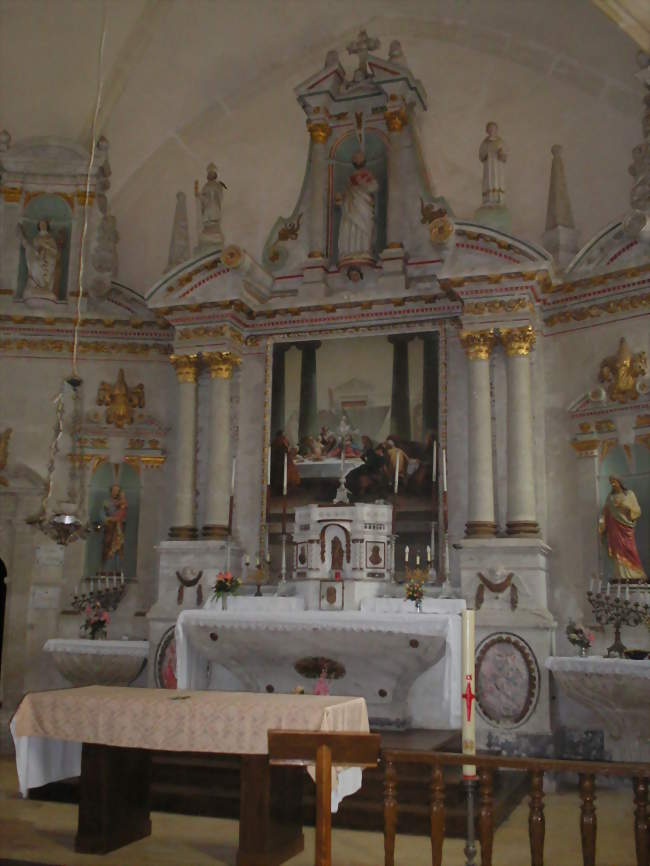 Interieur de l'église - Miermaigne (28480) - Eure-et-Loir