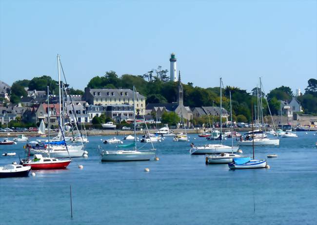 Port de Bénodet vu de Sainte Marine - Bénodet (29950) - Finistère