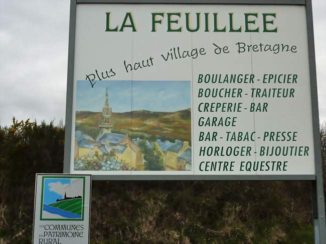 Le plus haut village de Bretagne - La Feuillée (29690) - Finistère
