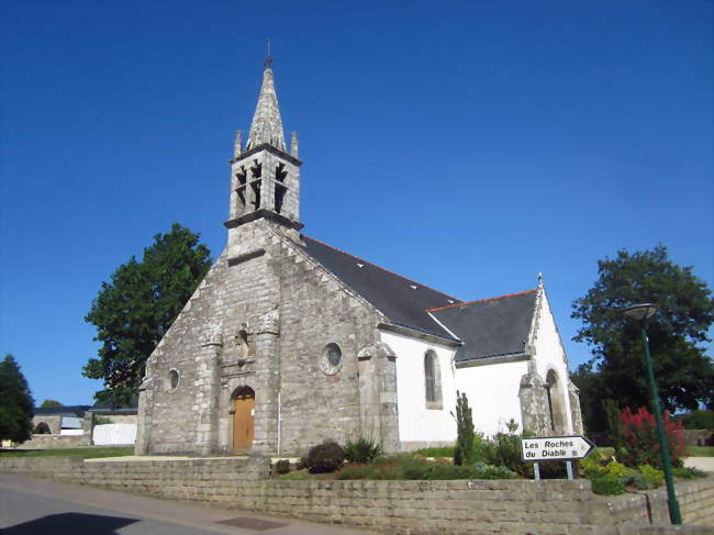 L'église Saint-Guénolé - Locunolé (29310) - Finistère