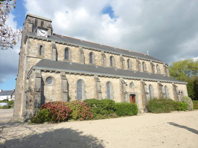 L'église paroissiale Sainte-Brigitte (sainte Brigide) - Loperhet (29470) - Finistère