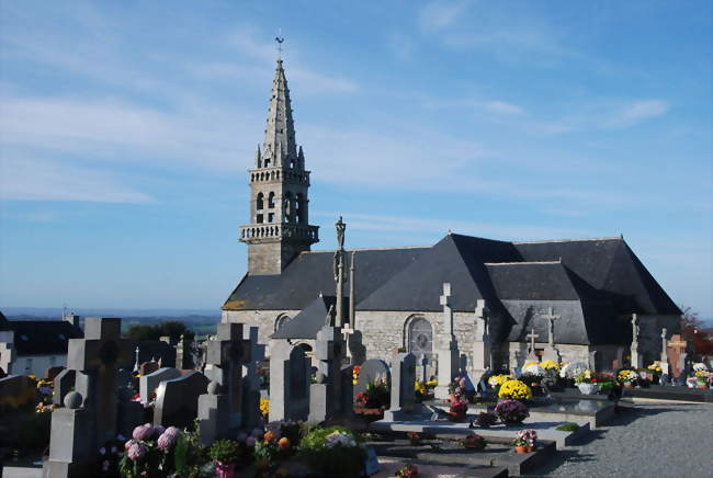 Cimetière et église de Motreff - Motreff (29270) - Finistère