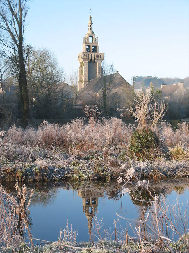 La chapelle St Fiacre à Pont-du-Châtel en Plouider - Plouider (29260) - Finistère