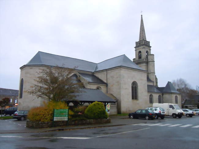 l'église paroissiale - Querrien (29310) - Finistère