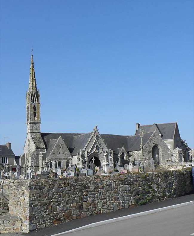 L'église paroissiale Saint-Nicaise - Saint-Nic (29550) - Finistère