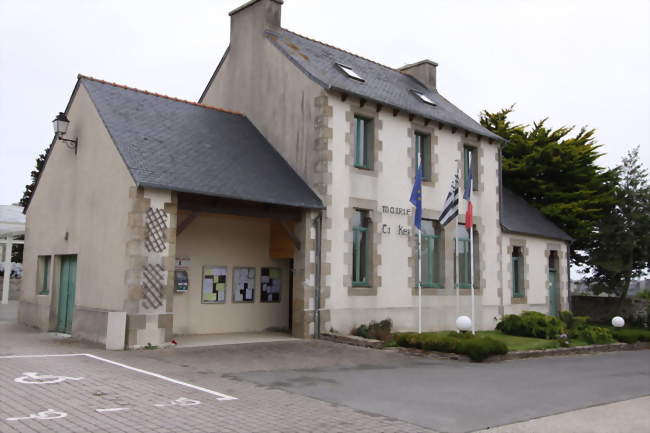 La mairie - Tréglonou (29870) - Finistère