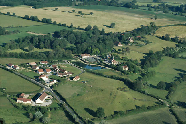Photo aérienne d'Aubigny - Aubigny (03460) - Allier
