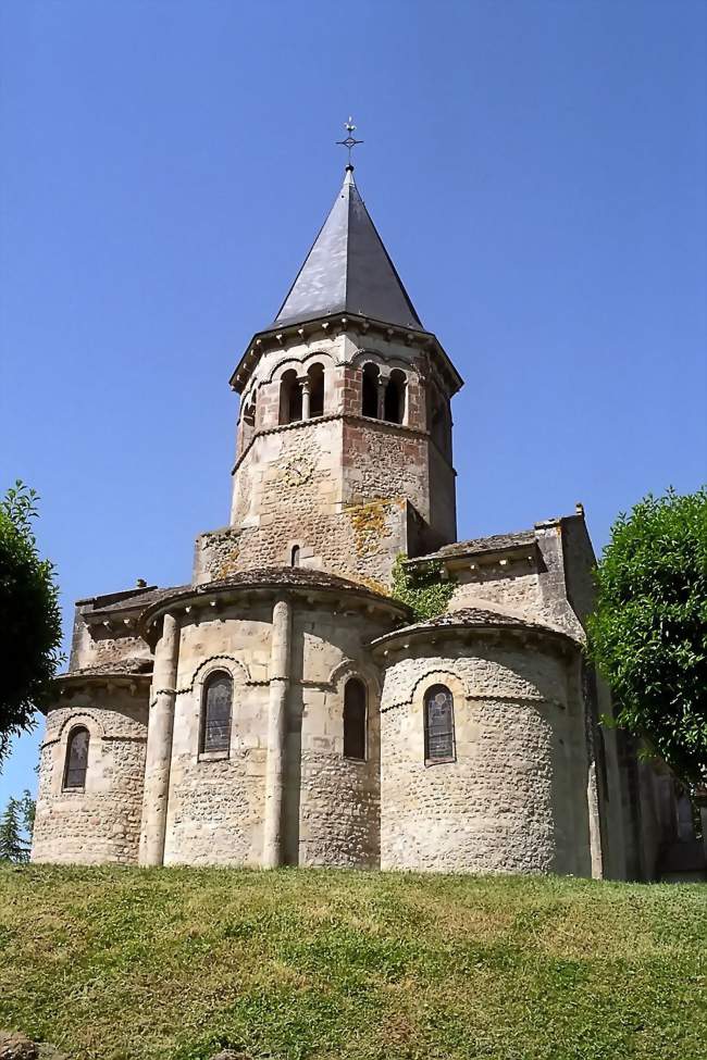 Chevet de l'église Saint-Symphorien - Biozat (03800) - Allier