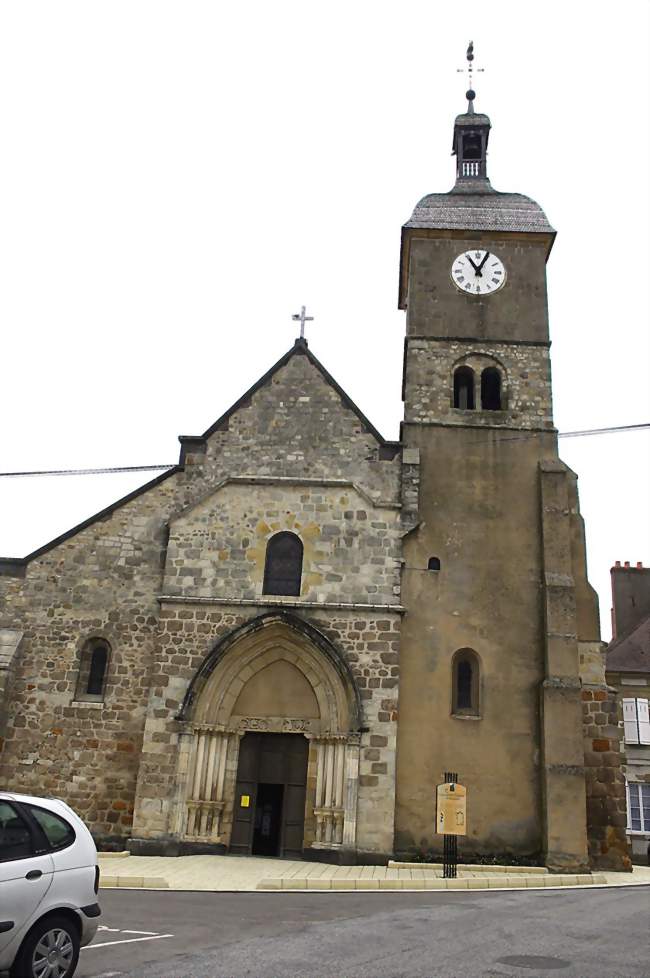L'église Saint-Étienne de Montmarault - Montmarault (03390) - Allier