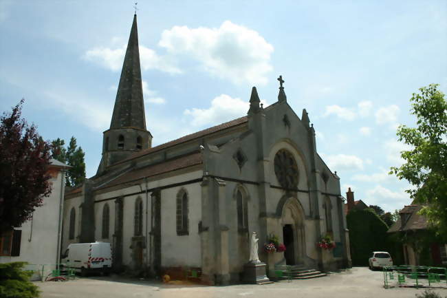 L'église Saint-Martin (1851) de Noyant-d'Allier - Noyant-d'Allier (03210) - Allier