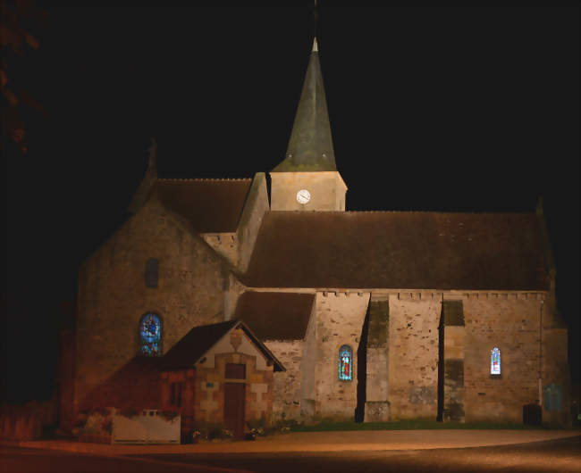 Église Saint-Loup - Saint-Hilaire (03440) - Allier
