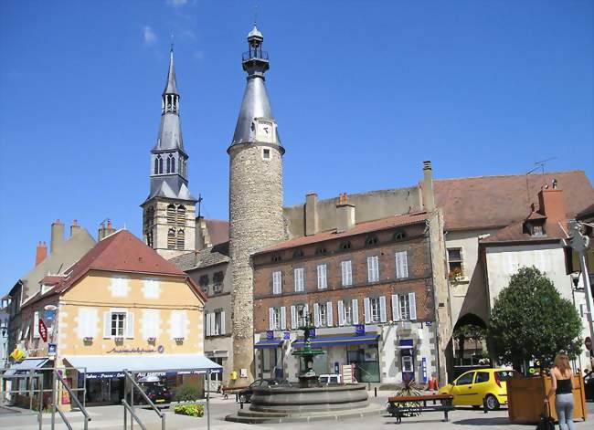 Centre ville de Saint-Pourçain - Saint-Pourçain-sur-Sioule (03500) - Allier