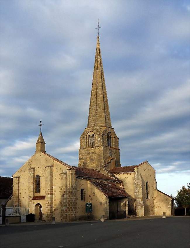 L'église Saint-Martin du Theil - Le Theil (03240) - Allier