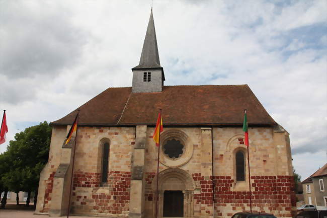 Église Saint-Jacques-le-Majeur à Villefranche d'Allier - Villefranche-d'Allier (03430) - Allier