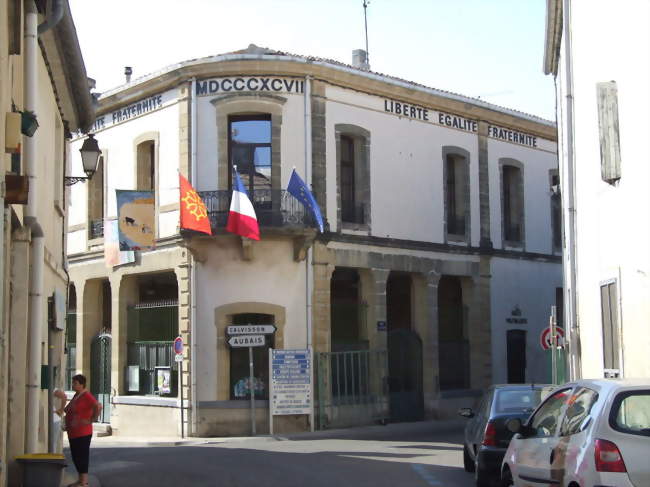 La mairie d'Aigues-Vives - Aigues-Vives (30670) - Gard