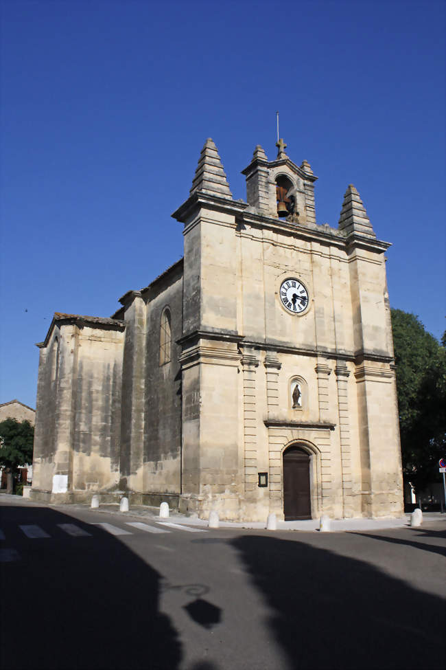 Église Saint Martin d'Aujargues - Aujargues (30250) - Gard