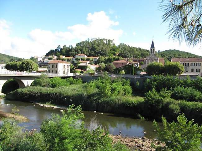 Bessèges au bord de la rivière de la Cèze - Bessèges (30160) - Gard