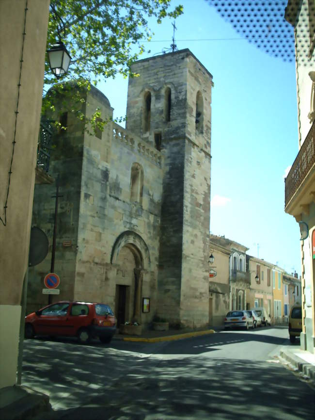 L'église Saint-Étienne - Le Cailar (30740) - Gard