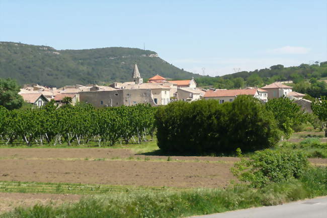 Vue du village - Chusclan (30200) - Gard