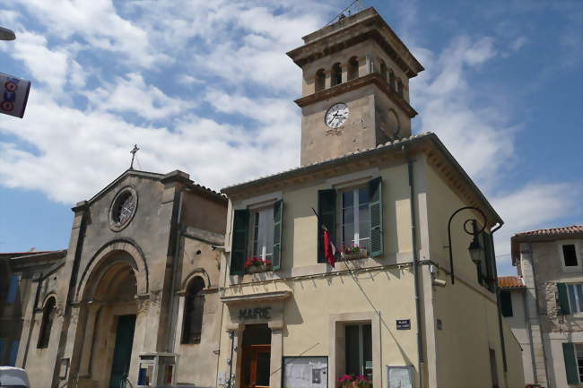 Église - Comps (30300) - Gard