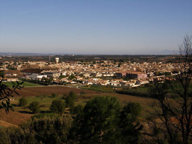 Vue générale - Générac (30510) - Gard