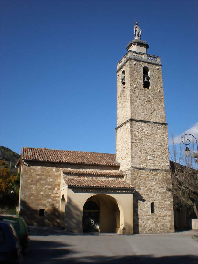 Église du sanctuaire Notre-Dame de Laval - Laval-Pradel (30110) - Gard